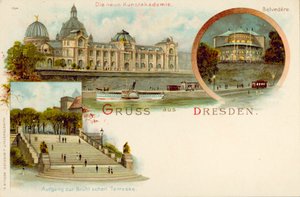 Vistas de Dresde, Alemania de German School