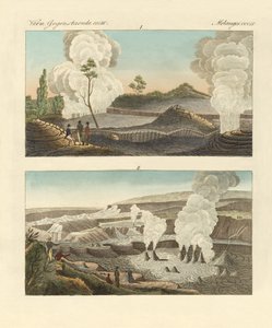 Volcanes en la isla de Hawái de German School