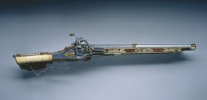 Rifle de Rueda, 1618 de German School