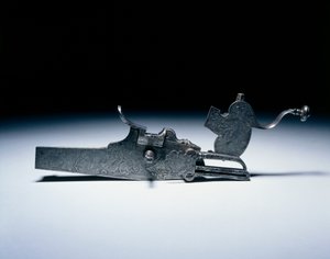 Cerrojo de rueda de un rifle de caza, c.1720-40 de German School