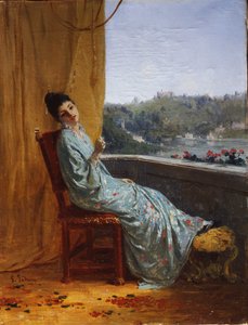 Mujer japonesa de Gerolamo Induno