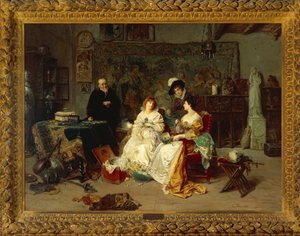 El anticuario, de Gerolamo Induno