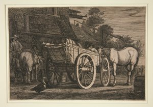 El carro de cuatro ruedas de Gerrit Claesz Bleker