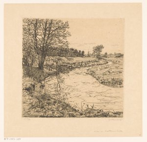 En Hattemerbeek (título original del objeto) de Gerrit Haverkamp (signed by artist)