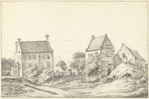 La casa Vroonestein cerca de Jutphaas de Gerrit Lamberts