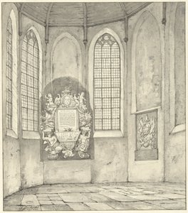 Tumba de Anthony Pieterson en la iglesia de Monster de Gerrit Lamberts