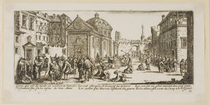 El Hospital, lámina quince de Las grandes miserias de la guerra