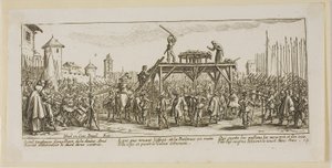 La rueda, lámina catorce de Las grandes miserias de la guerra