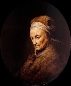 Retrato de la madre de Rembrandt de Gerrit Dou