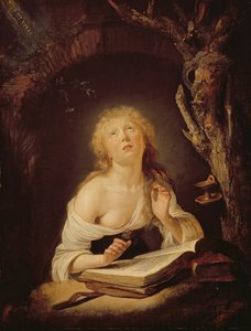 La Virgen Santa de Gerrit Dou