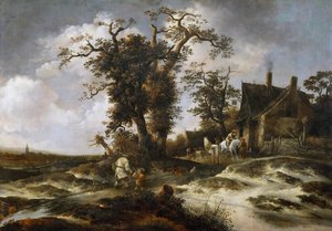 La posada al borde de las dunas de Gerrit van Hees