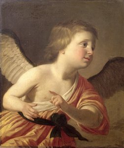 Retrato del joven Príncipe Mauricio de Bohemia (1620-53) como Cupido