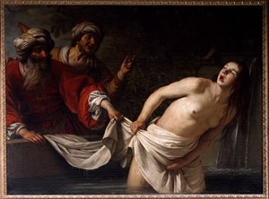 Susana en el baño de Gerrit van Honthorst