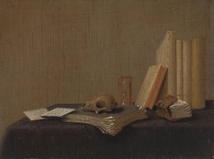 Bodegón Vanitas de Gerrit van Vucht
