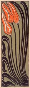 Ornamento de tulipanes
