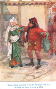 Come, thou must not be in this humour with me", ilustración de "Shakespeare