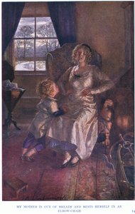 Mi madre se queda sin aliento y descansa en un sillón. de Gertrude E. Demain Hammond