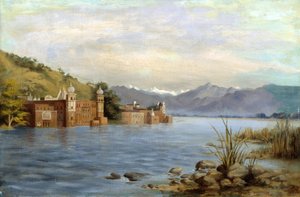 El Ganges en Hardwar, 1888