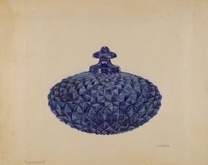 Mantequera cubierta, c. 1936 de Gertrude Lemberg