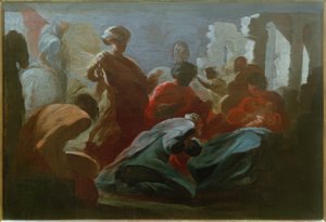 La adoración de los Reyes de Giacinto Brandi