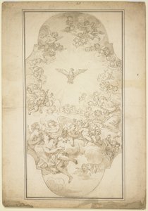 El Espíritu Santo, 1680s de Giacinto Brandi