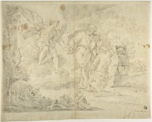 El sacrificio de Isaac por Abraham