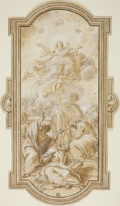 Asunción de la Virgen de Giacinto Calandrucci