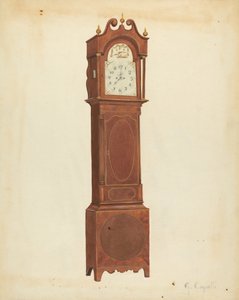 Reloj de abuelo, c. 1935