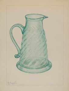 Jarra de melaza, c. 1937 de Giacinto Capelli