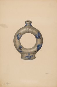 Botella de anillo, c. 1940 de Giacinto Capelli