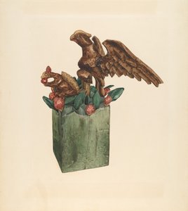 Ardilla y águila, c. 1939