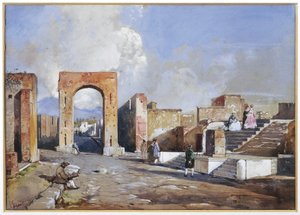 Italia, Excavaciones de Pompeya