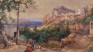 Vista de Capri de Giacinto Gigante