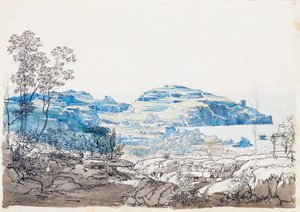 Vista de Ischia (Lacco Ameno), c. 1845