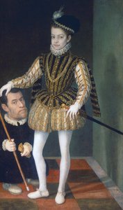 Retrato de Carlos Manuel I de niño (Rivoli de Giacomo (1509 73) Vighi