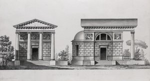 Diseño de iglesia para la familia Tutomlin de Giacomo Antonio Domenico Quarenghi