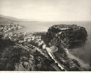 Vista panorámica de Mónaco de Giacomo Brogi