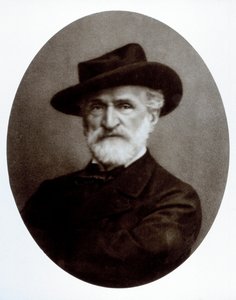Retrato de Giuseppe Verdi