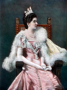 Reina Elena de Italia, finales del siglo XIX de Giacomo Brogi