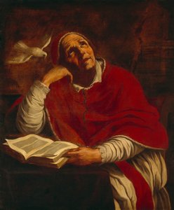San Gregorio (óleo sobre lienzo)
