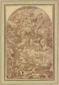 La gran peste de Nápoles en 1656 de Giacomo Farelli