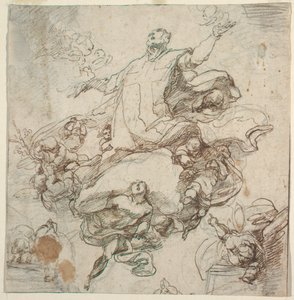 Glorificación de San Felipe Neri de Giacomo Farelli
