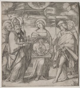 Santos Patronos de Bolonia, c. 1515-1520