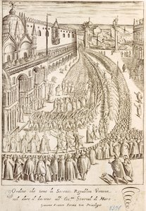 Ceremonia en Venecia de entrega del bastón de mando al Almirante Jefe de Giacomo Franco