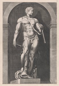 Speculum Romanae Magnificentiae: Perseo, finales del siglo XVI de Giacomo Lauri