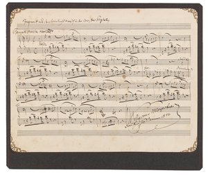 Fragmento de Meyerbeer de la Marcha de la Coronación de Giacomo Meyerbeer
