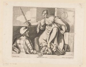Judit con la cabeza de Holofernes Justicia (Justicia) de Giacomo Piccini