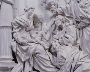Adoración de los Reyes Magos de Giacomo Serpotta