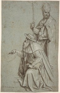 San Jerónimo y San Agustín / Ambrosio de Giambattista Moroni