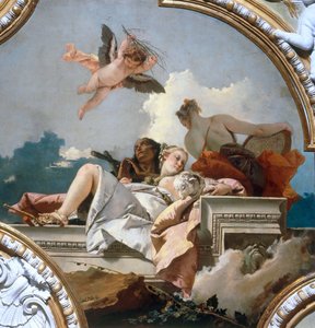 Penitencia, humildad y verdad, 1744 de Giambattista Tiepolo